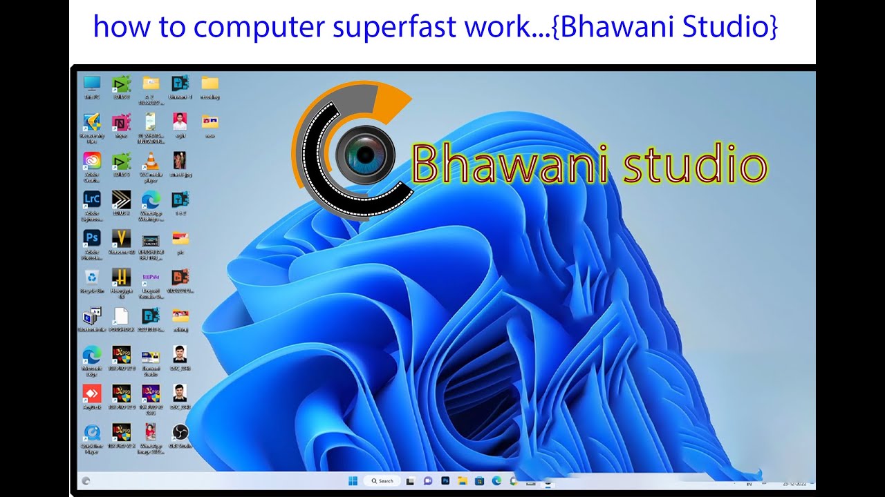 How to computer super-fast work? - YouTube