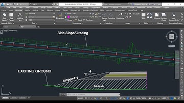 How to Create Grading/Side Slope from Feature Line in Civil 3D