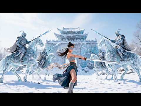 Beauty Warrior unleashed into the Frozen City! Unrivaled martial arts instantly killed a thousand ice giants, shattering 10,000 years of ice armor with one punch! #逆襲 #戰神 #女俠 #玄幻 | ⚔️ Kung Fu MMA | Kung Fu