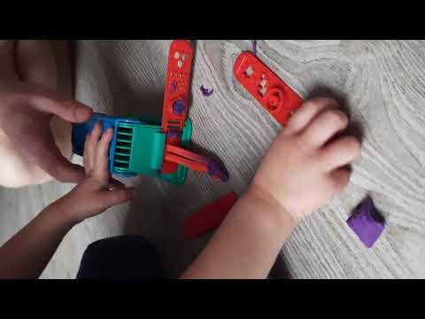Обзор набора для лепки Hasbro Play Doh Веселая фабрика B5554 из Rozetka