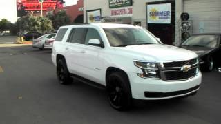 877-544-8473 22" Inch KMC KM651 Slide Black Wheels 2015 Chevy Tahoe Review Free Shipping