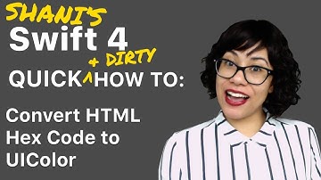 Swift 4 How to Convert Hex Code to UIColor