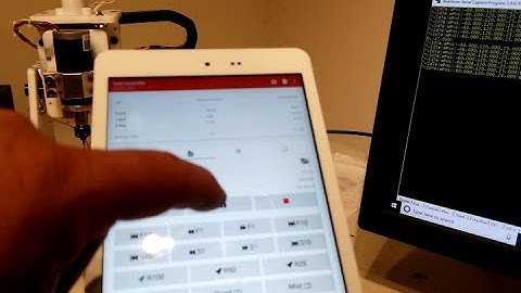 Streaming Gcode to ESP32 Grbl via BlueTooth