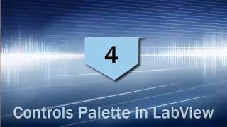 004 - Controls Palette in LabView