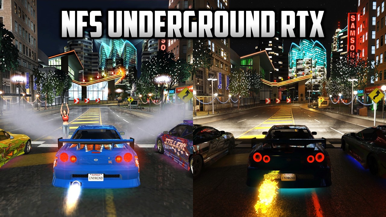 Need for Speed: Underground RTX Remix v0.5 - YouTube