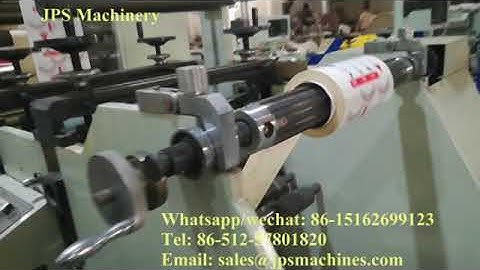 Four color stacky flexo printing machine for label sticker