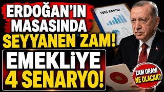 ERDOĞAN’IN MASASINDA SEYYANEN ZAM! EMEKLİYE 4 SENARYO: YENİ RAPOR GELDİ!