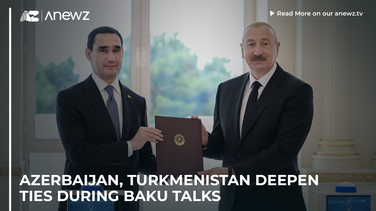 Azerbaijan, Turkmenistan deepen ties during Baku talks - YouTube