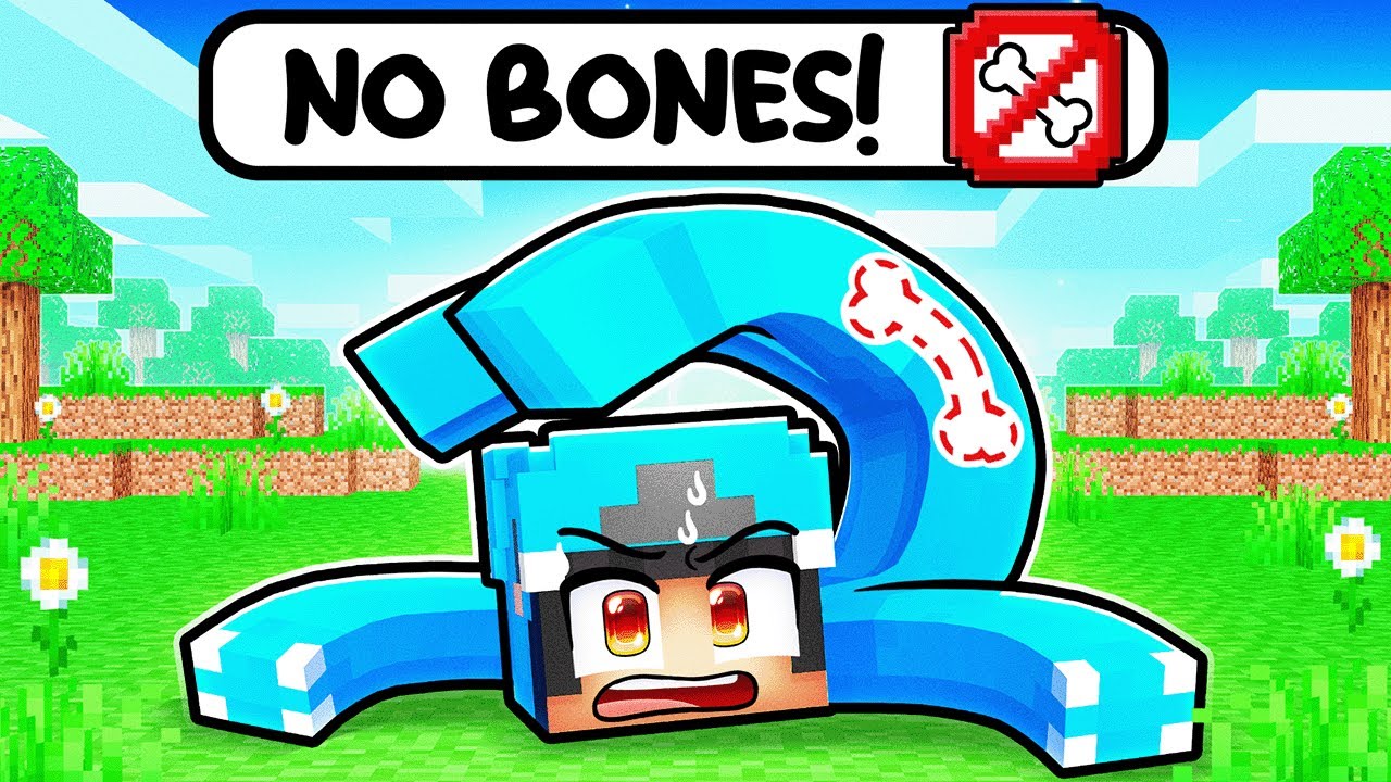Omz has NO BONES in Minecraft!