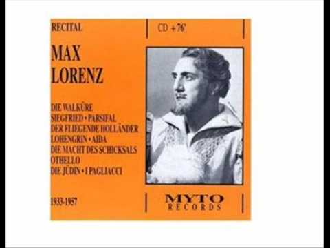 RIENZI: Max Lorenz; Act 5.