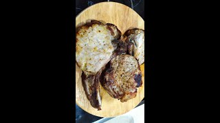 Τέλειες Μπριζόλες με εύκολή μαρινάδα - Pork steaks with marinade #shorts  Alena Kitchen