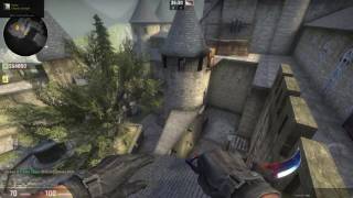 Fast T-Side Sidewalk Smoke on Cobblestone