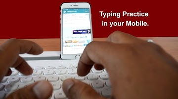 How to practice typing on your mobile with Typing Master | AMTVPRO