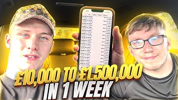 £10,000 to £1.5 MILLION in 1 WEEK ( BIGGEST FOREX ACCOUNT FLIP ON YOUTUBE )