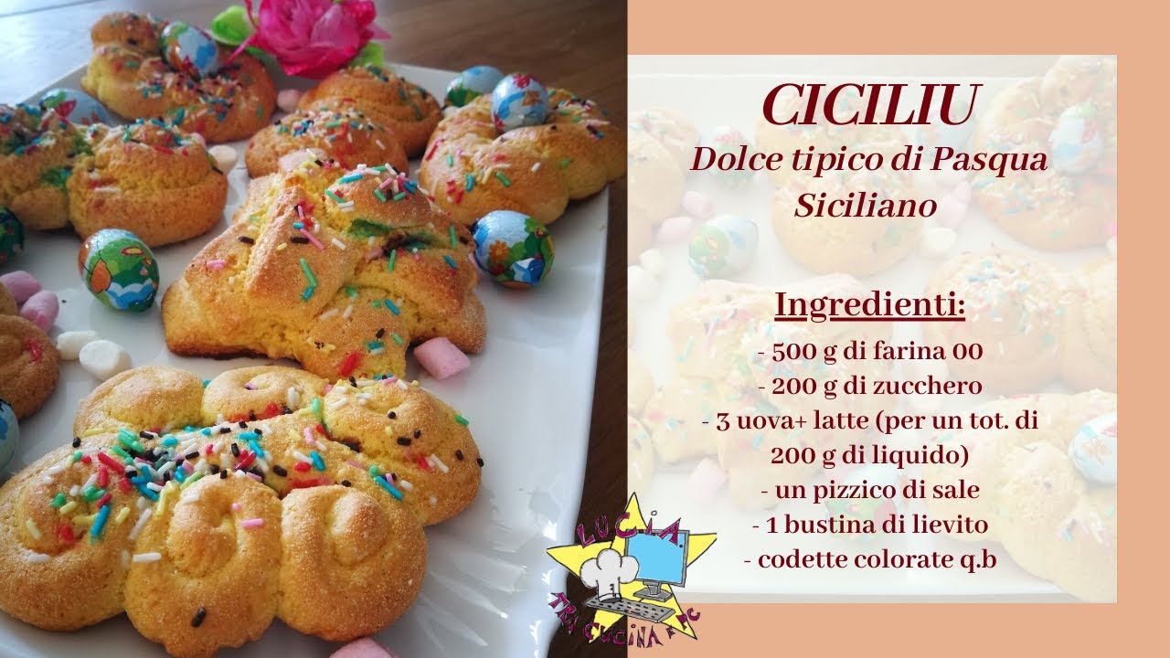 Ciciliu - Biscotti tipici Pasquali Siciliani