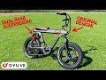This FUN Cafe Racer ebike Looks Like a Motorcycle! (DYU V8)