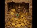 The sleeping god inside the rock and the treasure around it are incredible.?