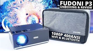 FUDONI Aurora P3 REVIEW: Budget Projector For A Stylish Interior!