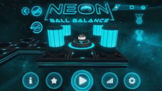 Ball Balance Neon screenshot 2