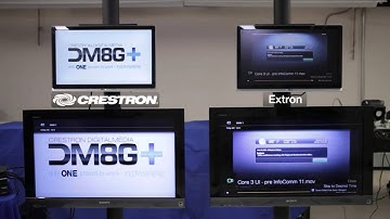Crestron DM vs Extron