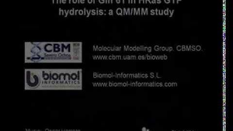 2011. The role of Gln61 in ras p21 GTP hydrolysis: a QM/MM study. .