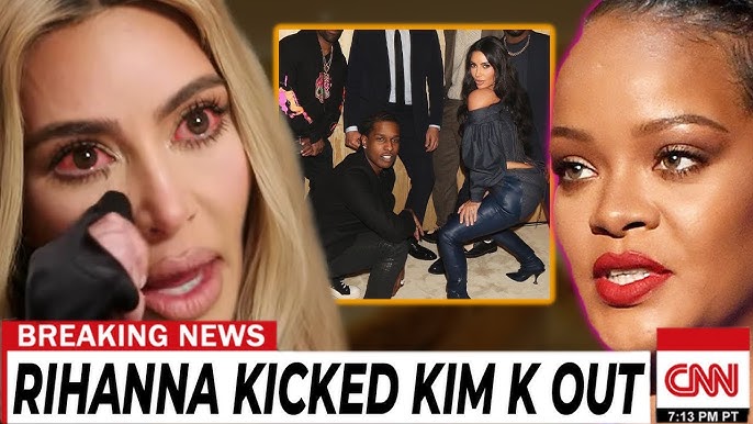 Kim K GONE MAD After Rihanna ALLEGES That Kim is Trying To Hook Up With  A$AP Rocky - YouTube