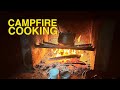 Best winter campfire cooking 🔥🏕️ 🔥