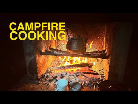 Best winter campfire cooking 🔥🏕️ 🔥
