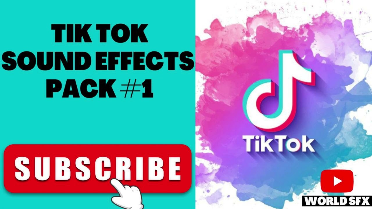 Tik Tok Sound Effects Pack 1/Sound Effect YouTube