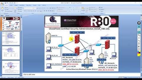 Lecture 2.5 Check Point Firewall Installation In VMware