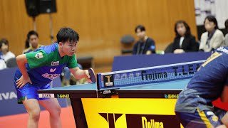 田中佑汰 vs 松島輝空 TFINALGAME 金沢ポート vs 木下マイスター東京 ノジマTリーグ2024-2025 2024年10月27日 小松市末広体育館 第3G【卓球 Tリーグ公式】