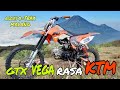 Bebek modif 130cc rasa KTM || gtx vega body KTM