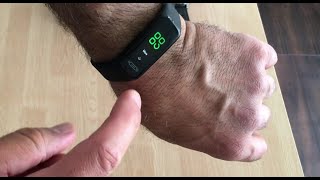 Fitness Tracker V101 App Setup, Unboxing & Brief Test screenshot 2