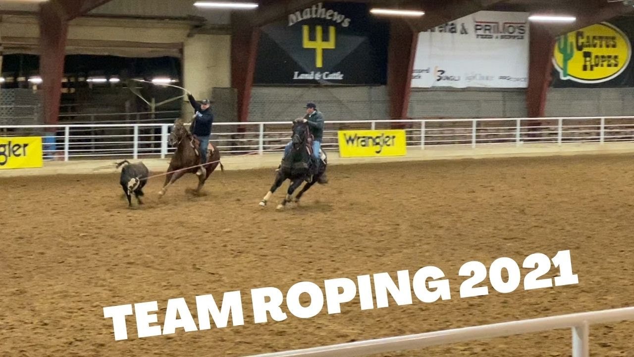 First TEAM ROPING JACKPOT of 2021! // HORSE VLOG YouTube