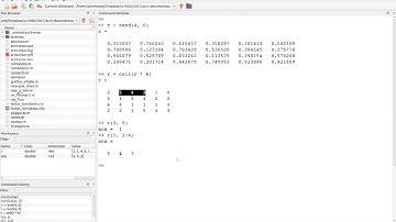 Octave 15 - operaciones sobre filas y columnas de una matriz