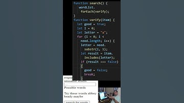 word guess for games HTML javascript #shorts