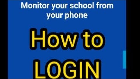 How to LOGIN to Klacify App. The best App to Monitor Your Teachers and Learner