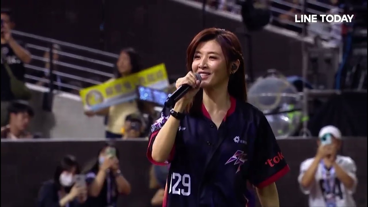 玉女掌門人 蘇慧倫中場表演-被動#蘇慧倫  #中華職棒明星賽 #被動