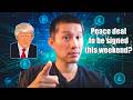 Iran Peace Deal signed by Tomorrow? Is Crypto ready to pump? There is a caveat though.