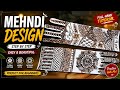 🌸Stylish Front Hand Mehndi Design 2026 ✨Step by Step | Full Hand Henna Art.#video