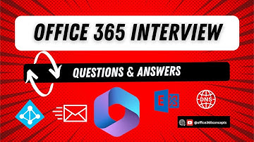 Office 365 Interview Questions and Answers | Microsoft 365 Interview Questions and Answers