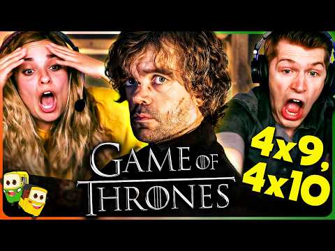 GAME OF THRONES 4x9 & 4x10 Reaction! | First Time Watch! | Peter Dinklage | Lena Headey