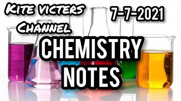 kite victers 9th std chemistry notes#07/07/21#TQ Education...