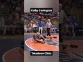 Colby Covington put on a takedown clinic for a 12-6 win over Boise State’s Jake Swartz in 2011