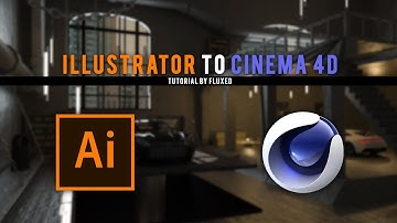 Adobe Illustrator to Cinema 4D - Logo Tutorial