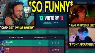 FNS Couldn't Stop LAUGHING After Dasnerth Beat GMD In Valorant 10 Mans😂