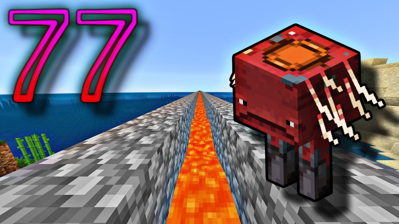 Minecraft 100%: STRIDER TUBE RIDE [77] - YouTube
