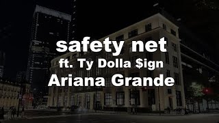 Karaoke♬ safety net ft. Ty Dolla $ign - Ariana Grande 【No Guide Melody】 Instrumental Resimi