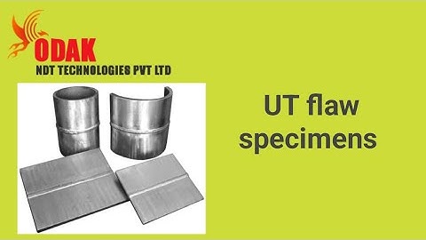 ODAK Technologies UT Defect pieces ll ISNT NDE 2022 Exhibition