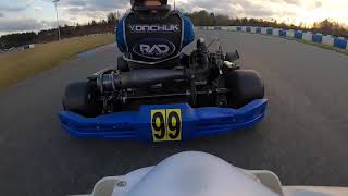 2020 GoPro Motorplex Karting Challenge Round 11 Briggs Heavy Final 11/15/2020